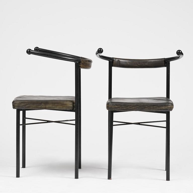 Jonas Bohlin, a set of four "Point" chairs, Källemo, Värnamo, post 1985.