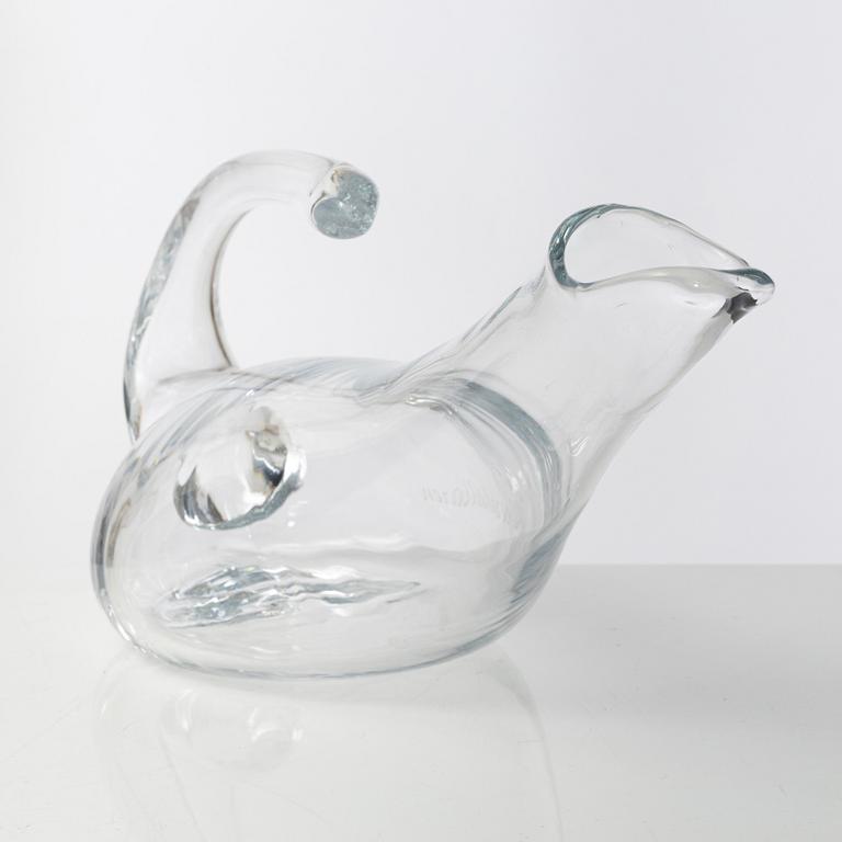 Reijmyre Glasbruk, mattallrikar 7 st, samt karaff, för Operakällaren.