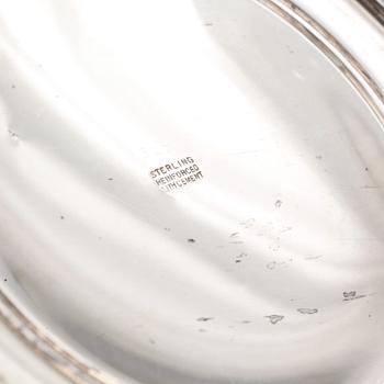 LJUSSTAKAR, ett par, sterlingsilver, 1900-talets andra hälft,