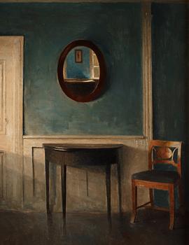 Peter Ilsted, Interior with Woman by the Window.