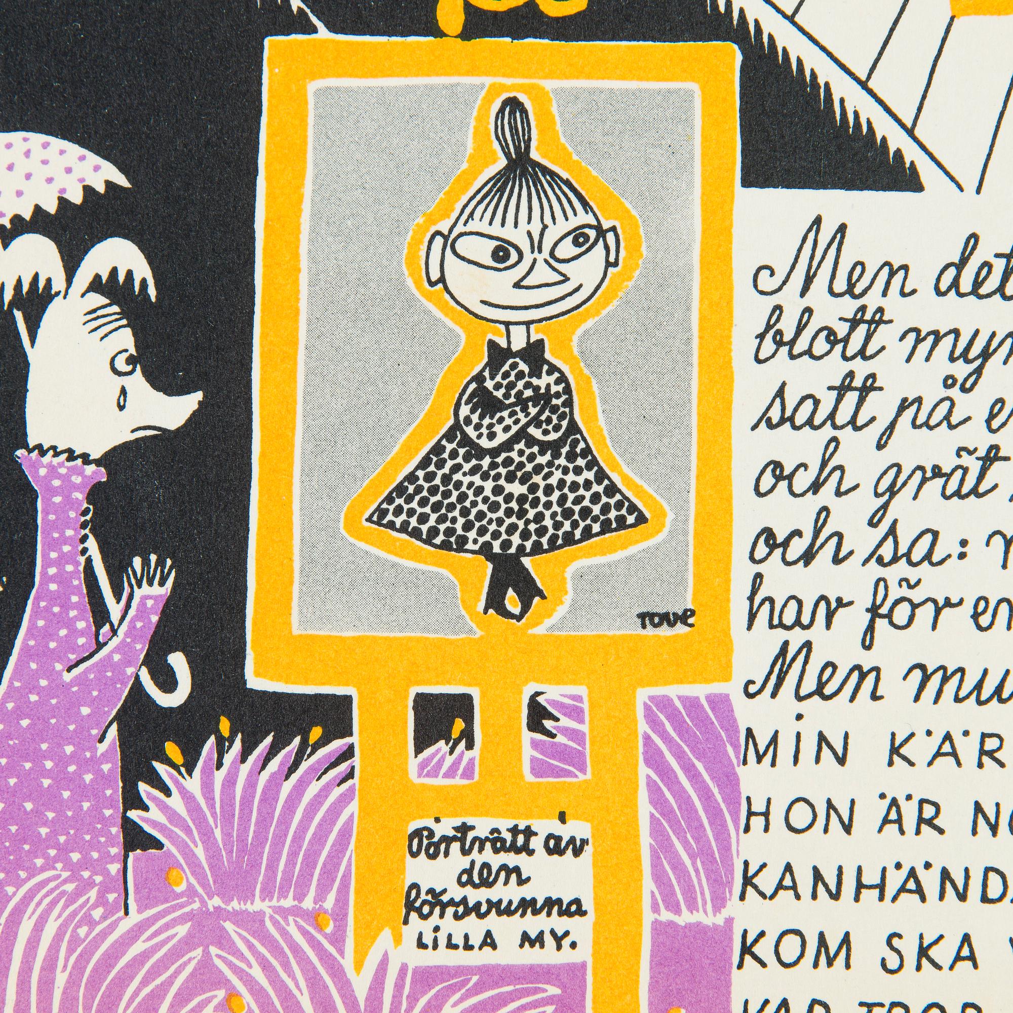 Tove Jansson, Kirja. ensipainos "Hur gick det sen?" kustantamo Schildts paino Frenckellska Tryckeri AB. 1952.