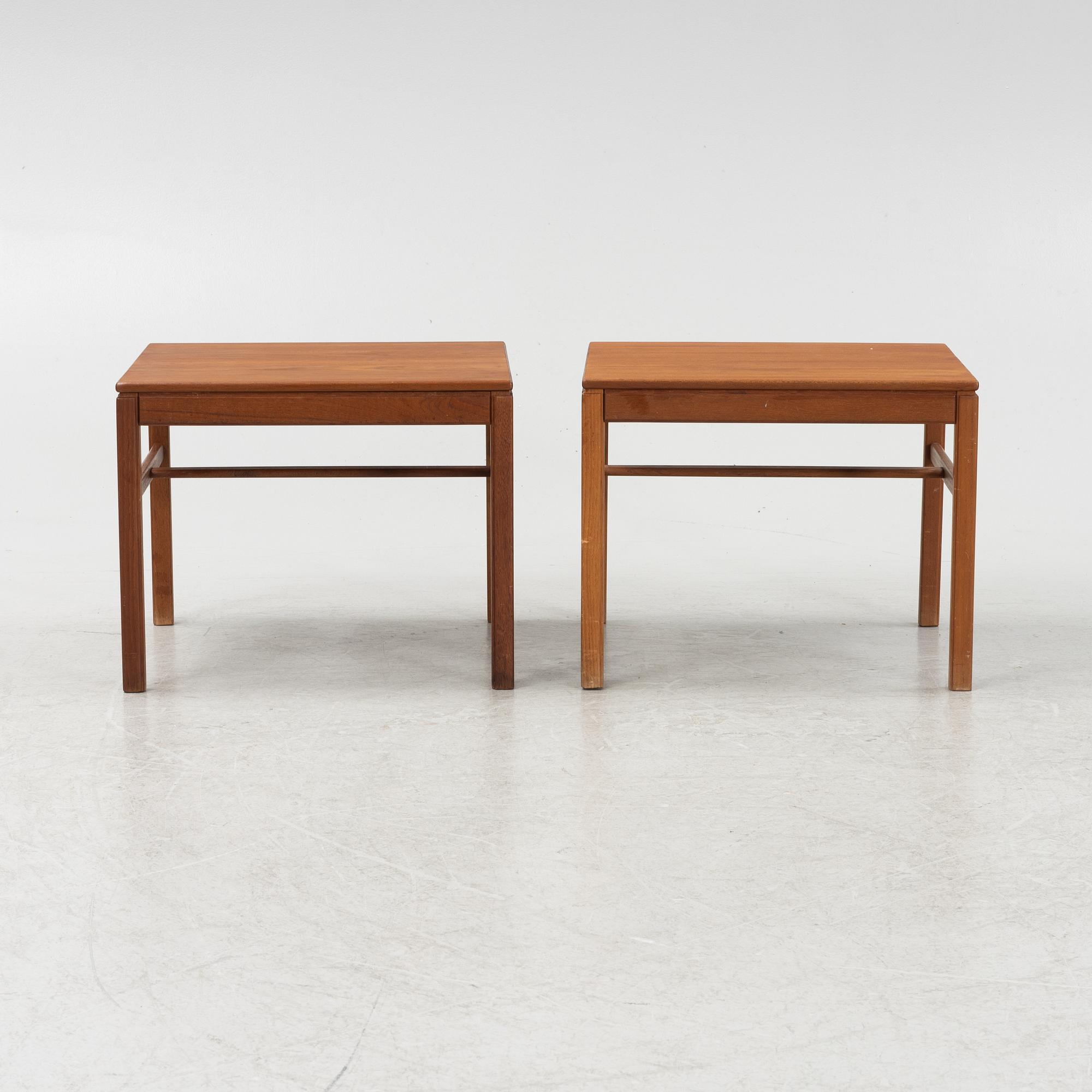 Sven Engström och Gunnar Myrstrand, bord, ett par, "Casino", Bra Bohag, Tingströms.