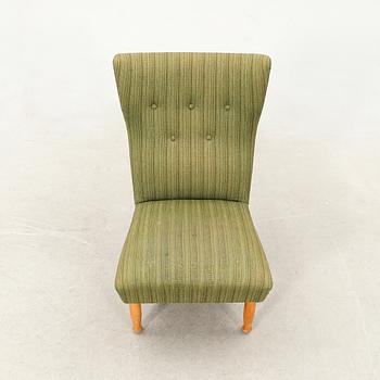 Elias Svedberg, armchair by Nordiska Kompaniet (NK), 1950s Swedish Modern.