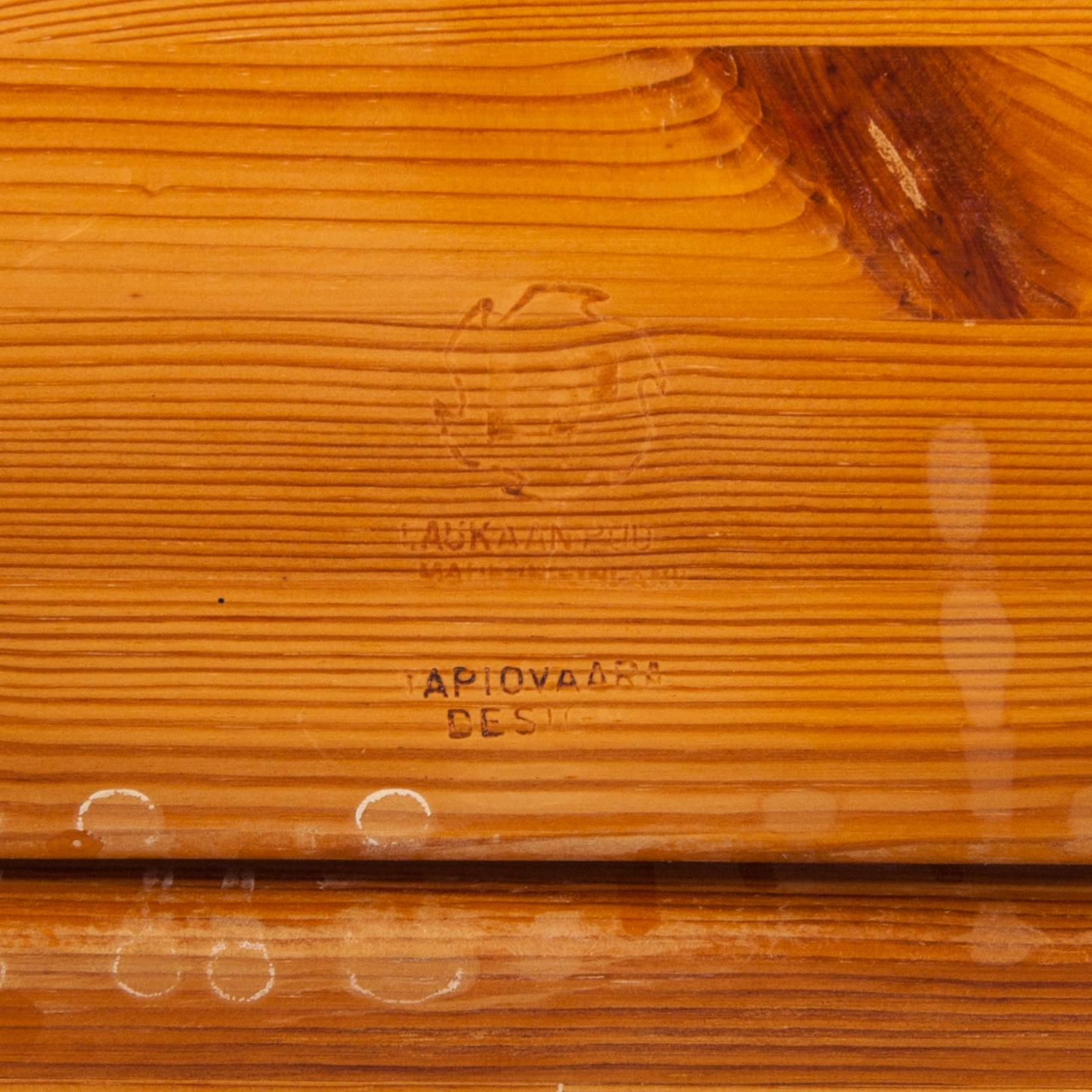 Ilmari Tapiovaara, Bord, "Pirkka",  Laukaan Puu, Finland 1960-tal.