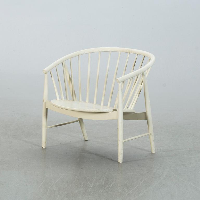 A second half of the 20th century wooden chair.