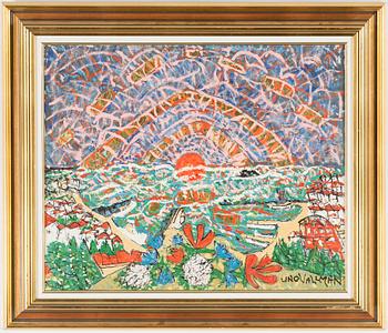 UNO VALLMAN, olja på duk, signerad Uno Vallman.