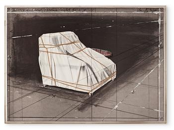 434. Christo Vladimirov Javacheff, "Wrapped Armchair Project".