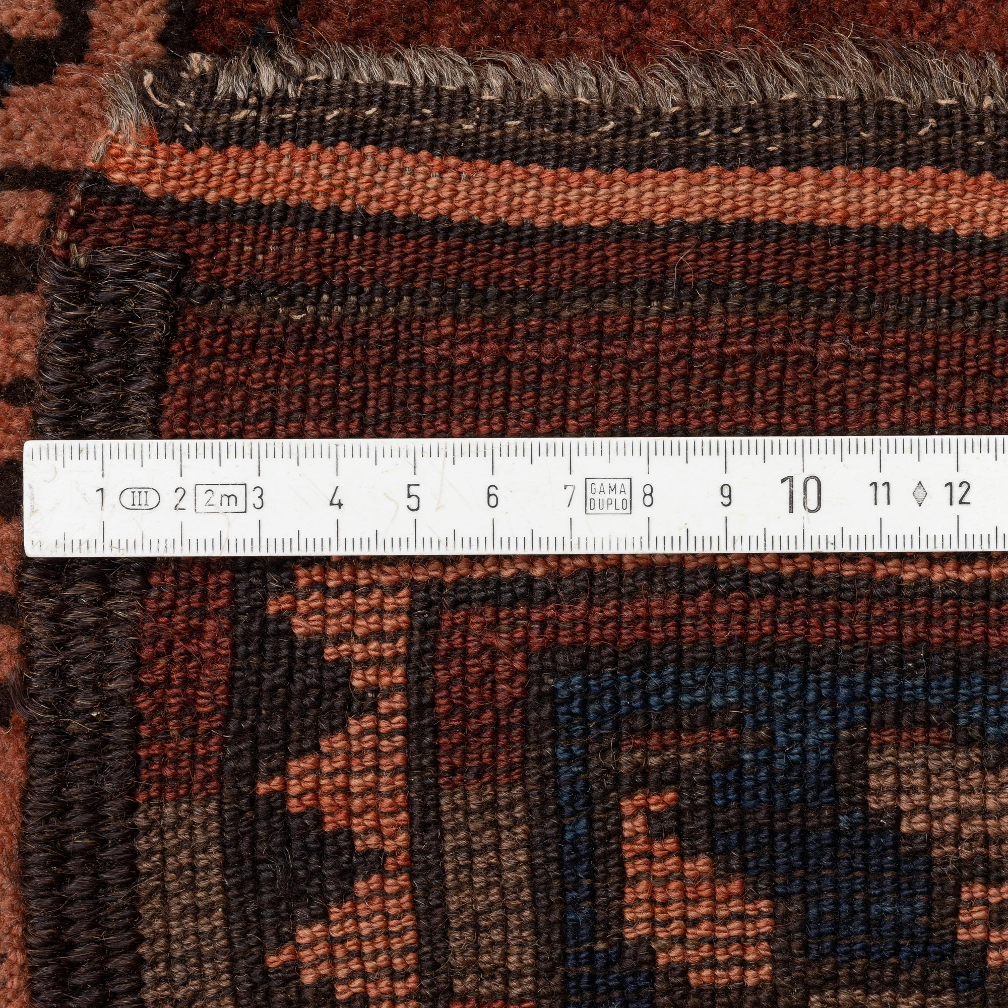 An antique Ersari carpet, northern Afghanistan, c 420 x 280 cm.