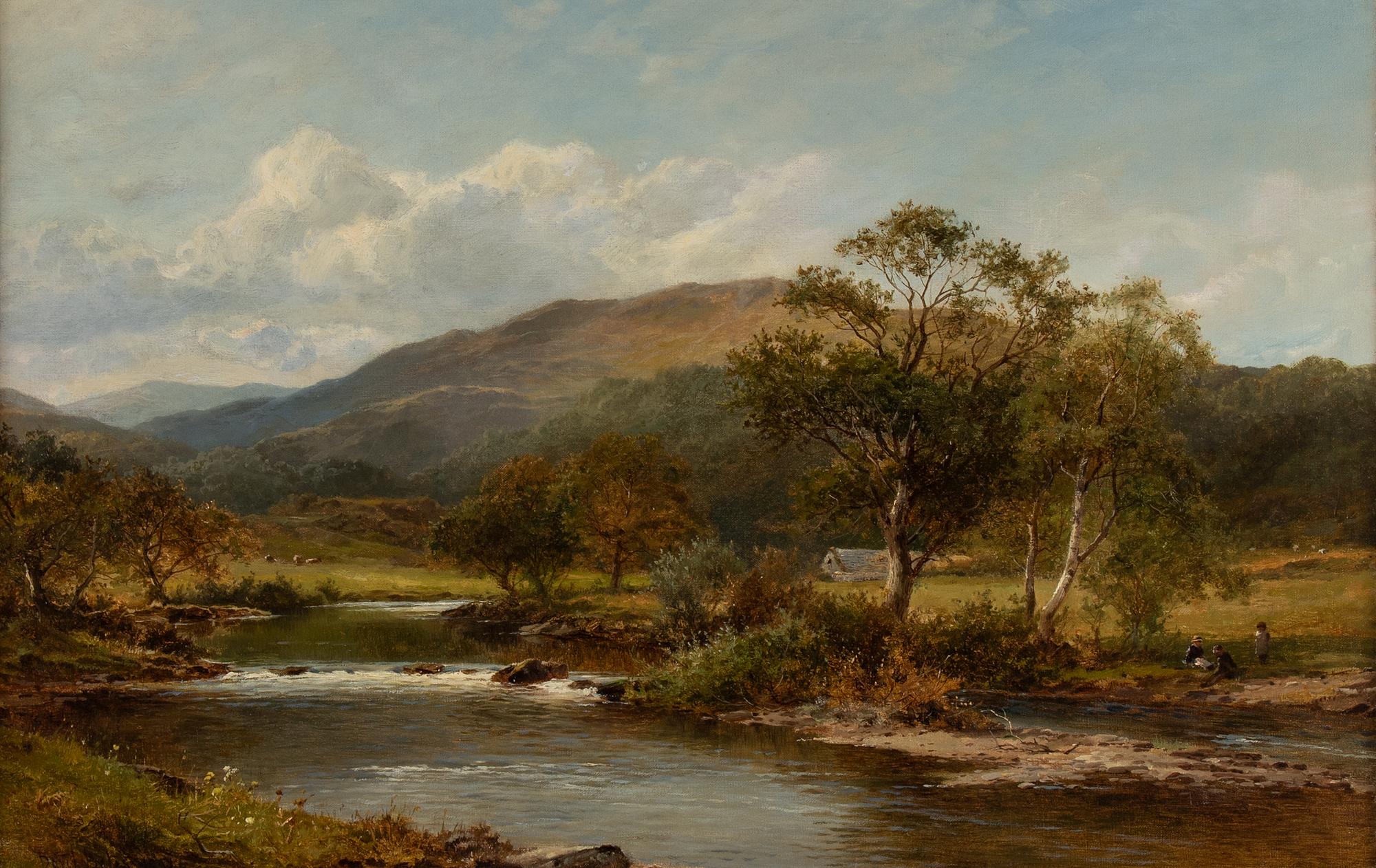 David Bates, oil on canvas, signed and dated 1894.
