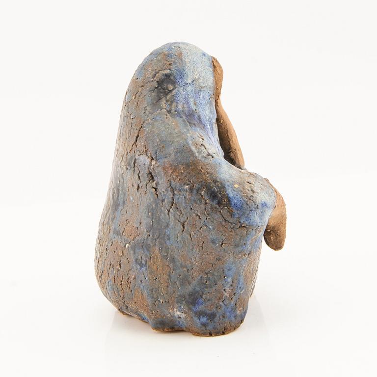 Lisa Larson, figurin unik signerad  stengods.