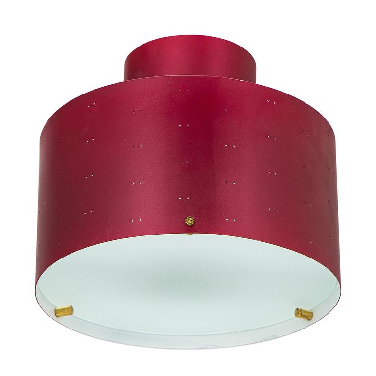 Paavo Tynell, taklampa, modell 9069/24,  "Tähtitaivas" (Stjärnhimmel), Idman 1950-tal.
