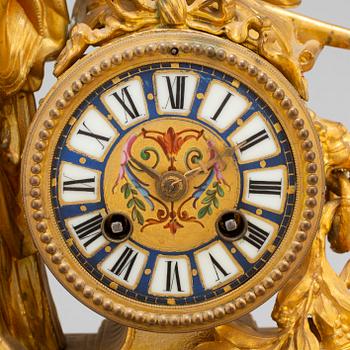 A ca 1900 table clock.