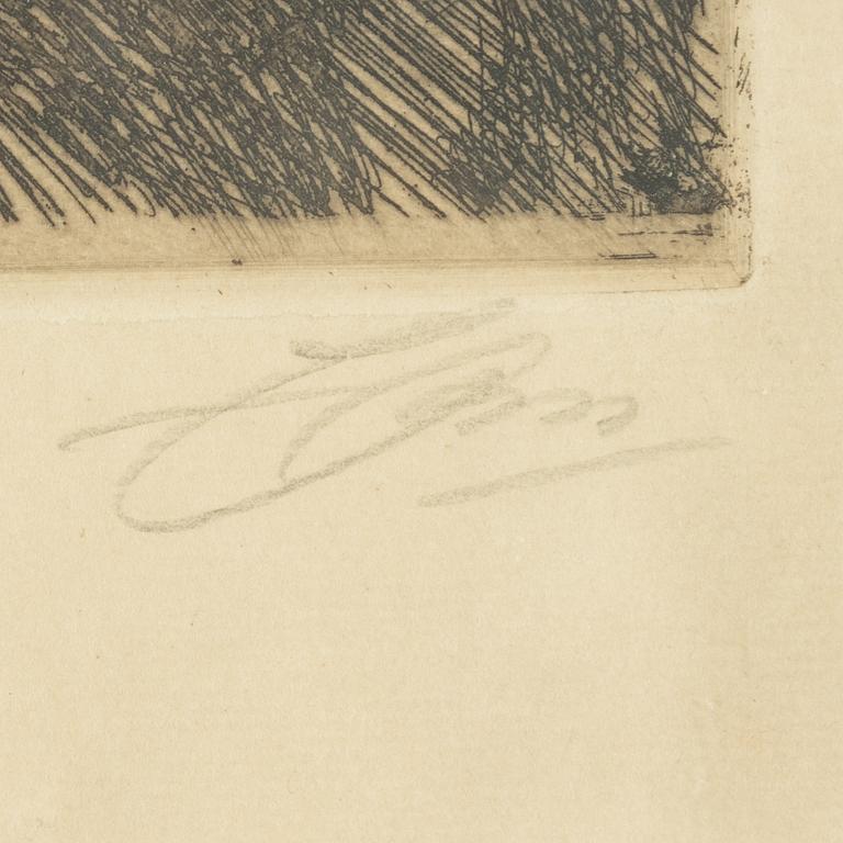 Anders Zorn, "Gopsmorsstugan".