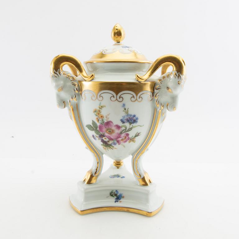 Lockurna Empire-stil Rosenthal 1900-talets mitt porslin.