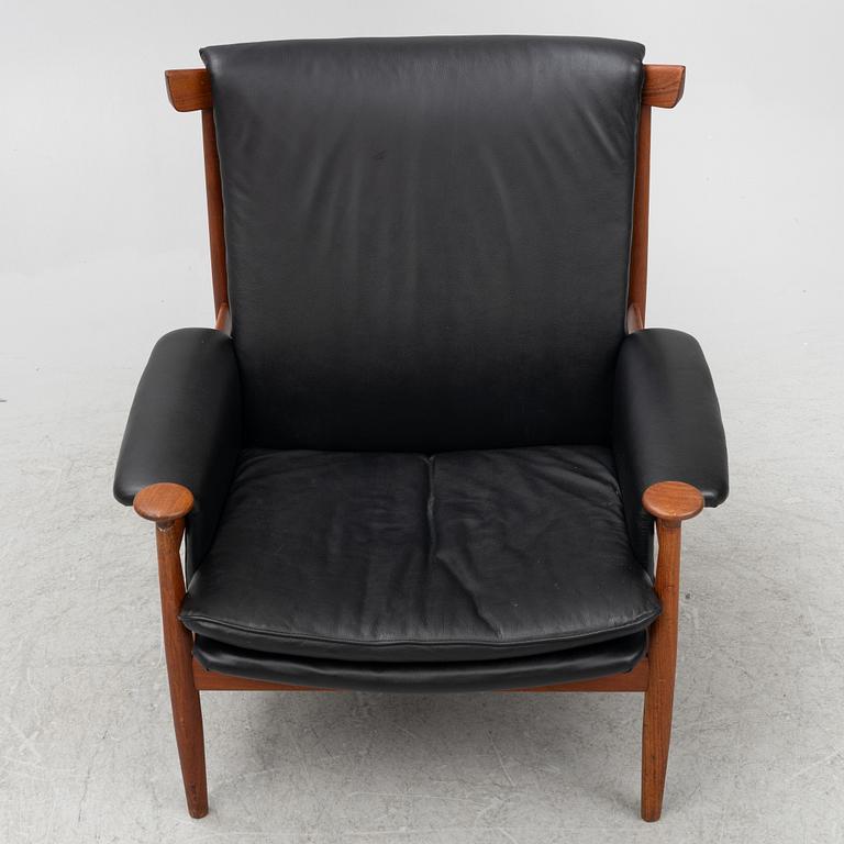 Finn Juhl, a 'Bwana' easy chair, France & Son, Denmark.