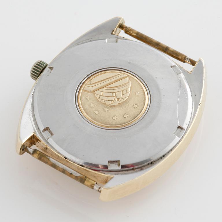 OMEGA, Constellation, Chronometer, wristwatch, 35 x 33 (40) mm.