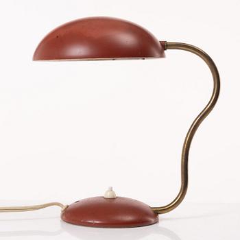 A model E 1325 table lamp, ASEA, mid 20th century.