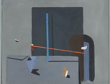 Ulf Wahlberg, oil on canvas, signed and dated -87.