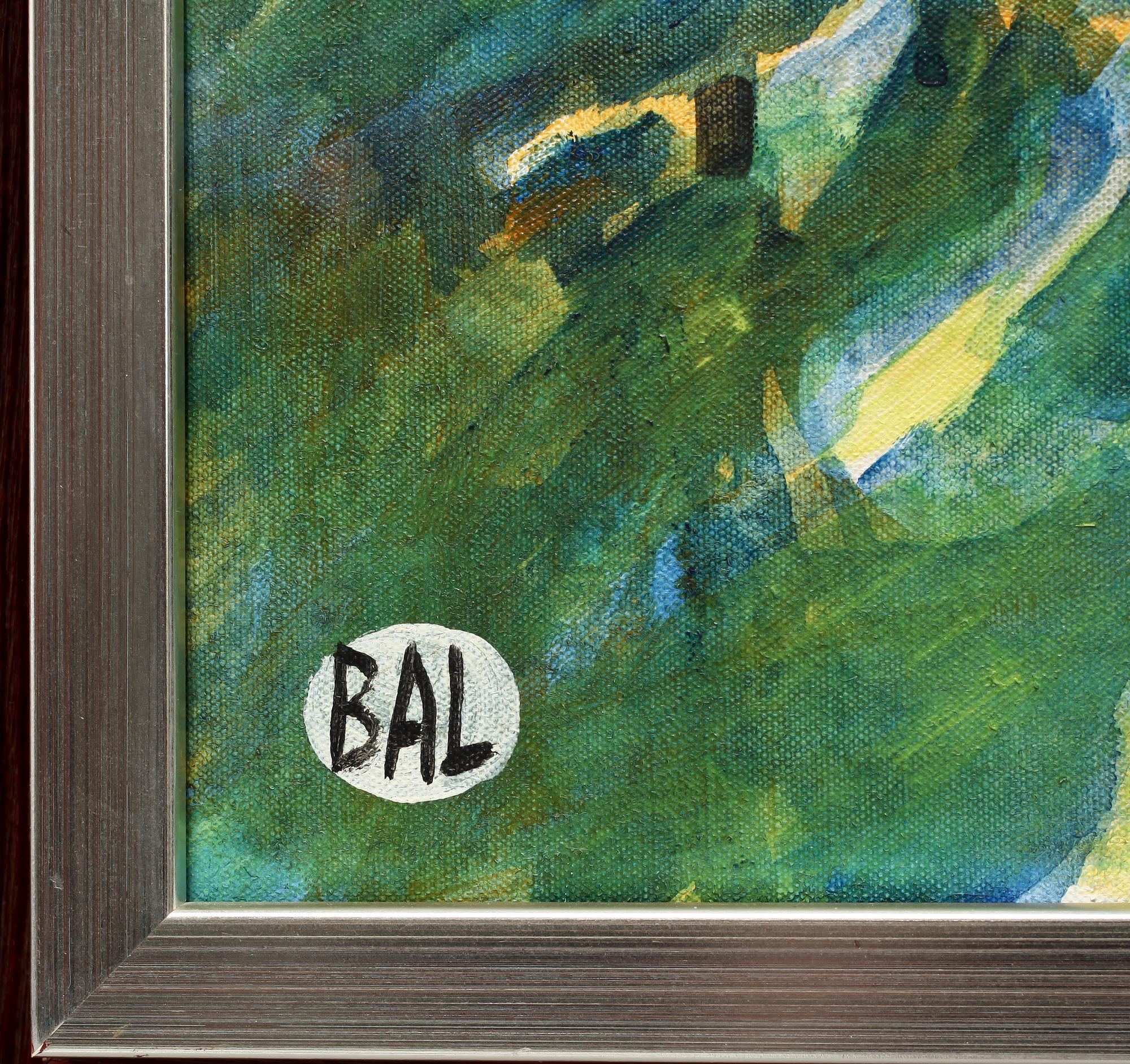 BENGT ARNE LINDEROS (BAL), olja på duk, sign.