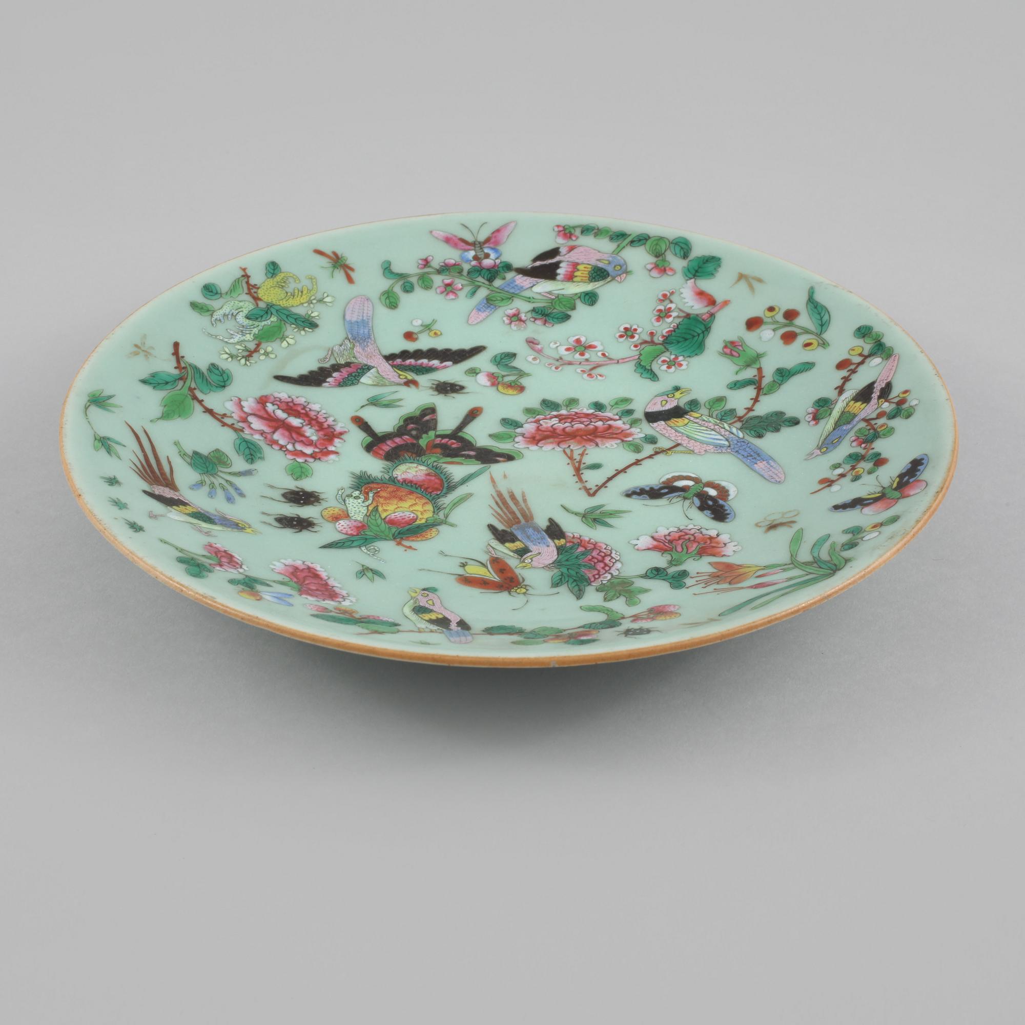 FAT och VASER, 3 delar, porslin, Kina, 1800/1900-tal.