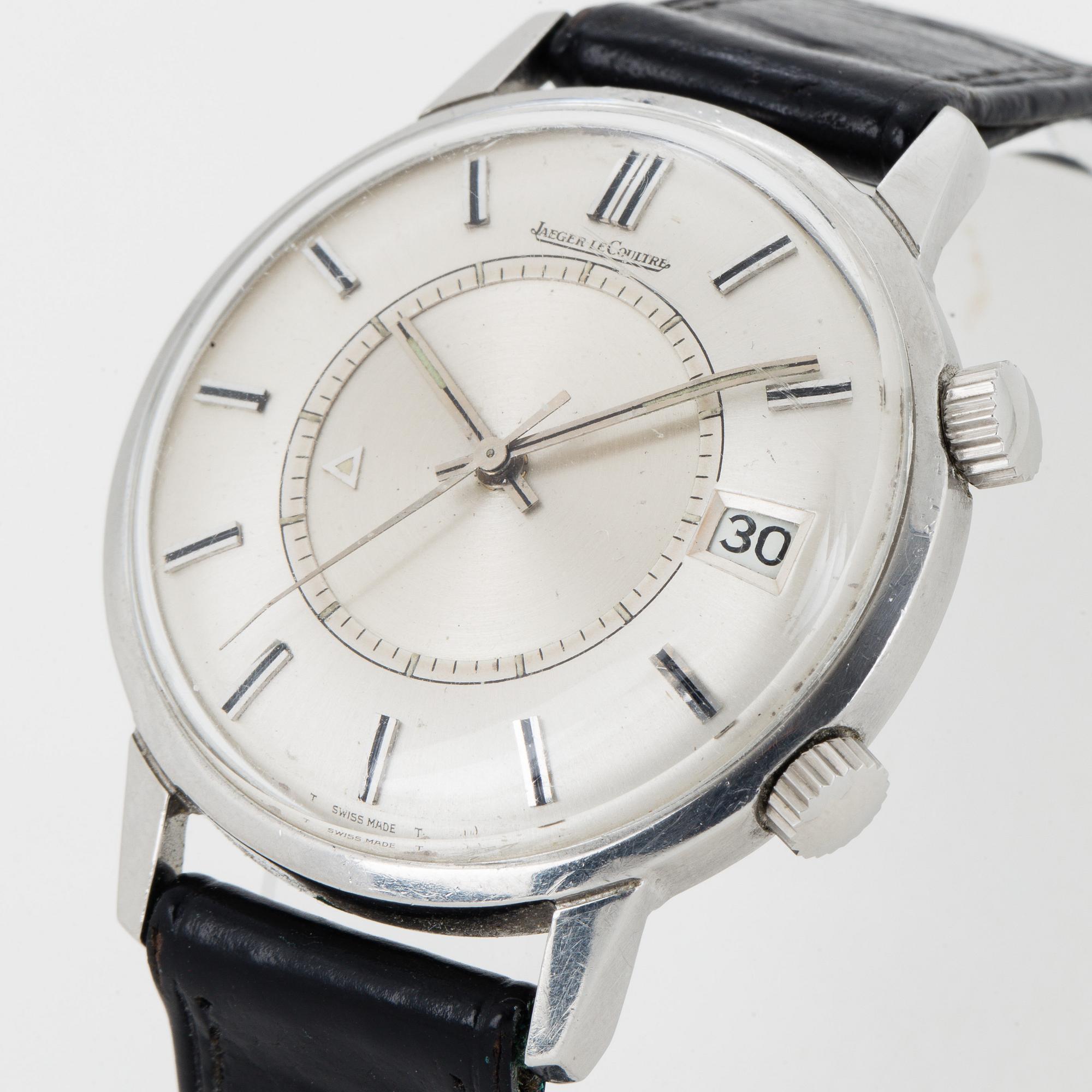 JAEGER-LeCOULTRE, Memovox, wiristwatch, 37 mm.