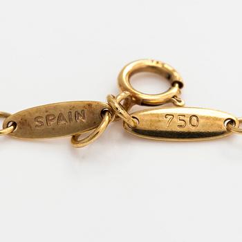 Tiffany & Co,  Elsa Peretti, halsband, "Open Heart", 18K guld.