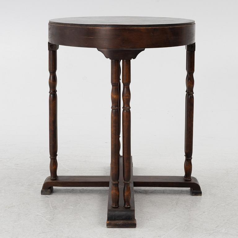 Sidobord, 1900-talets första hälft.