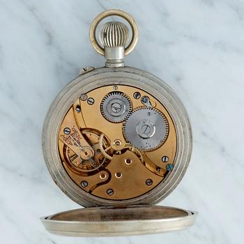 F.L. LÖBNER, Königl. Hof-Uhrmacher, Berlin W, Marine Beobachtungsuhr, pocket watch, 66 mm, "deck-chronometer",