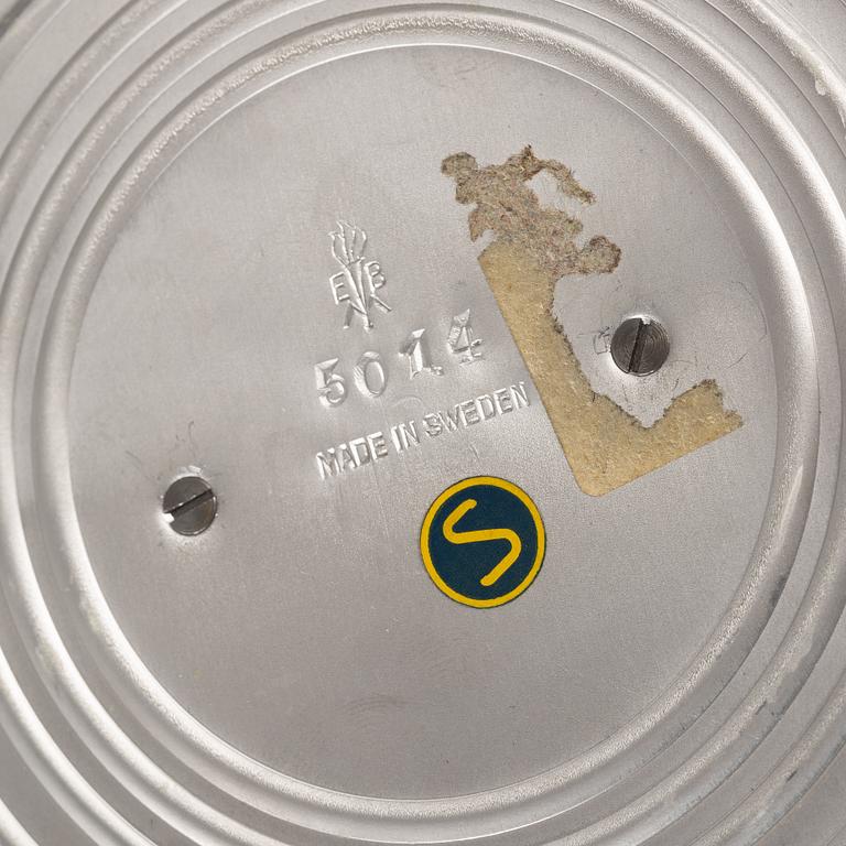 Einar Bäckströms Metallvarufabrik, a table lamp model "5014", Malmö, 1940s.