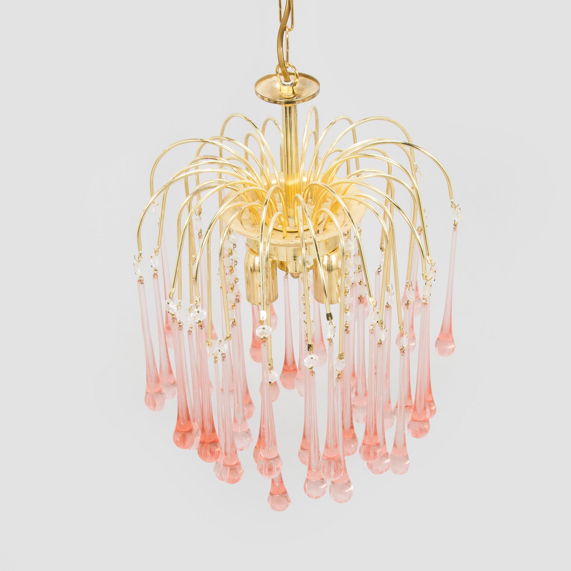Taklampa, Murano, 1900-talets slut.