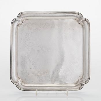 Salver, sterlingsilver, Jay, Richard Attenborough Co Ltd, London 1930.