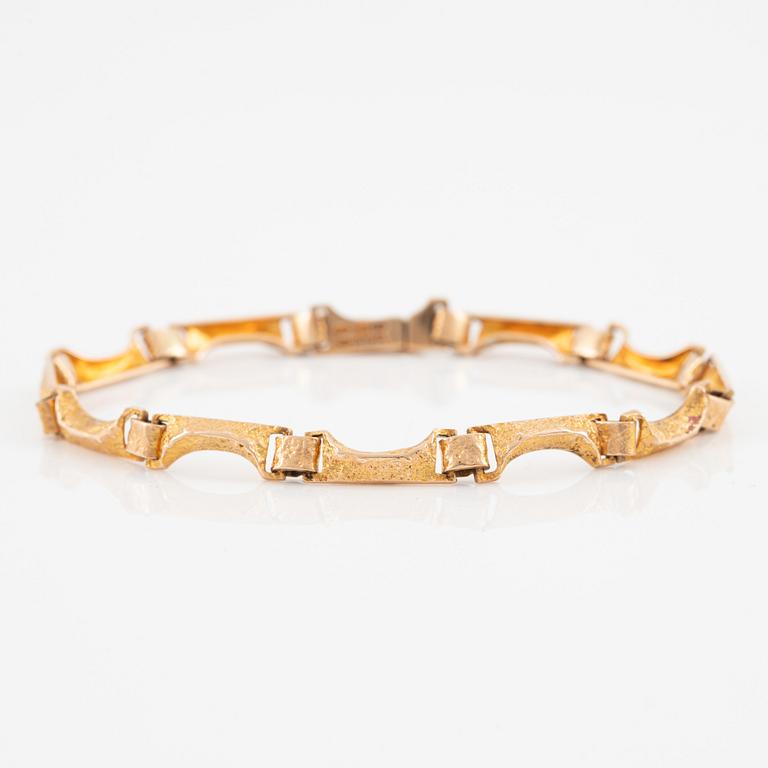 Lapponia, bracelet, 14K gold.