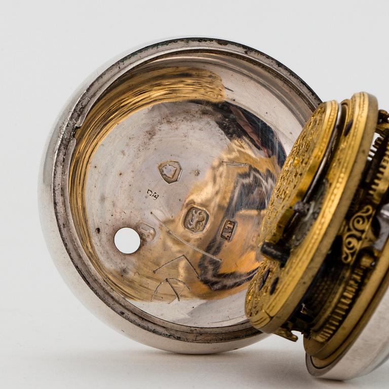 Edward Prior, fickur för den turkiska marknaden, silver,  London 1824.