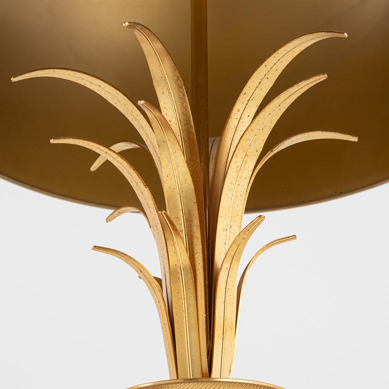 Table lamps, two similar ones, probably Maison Charles, second half of the 20th century.