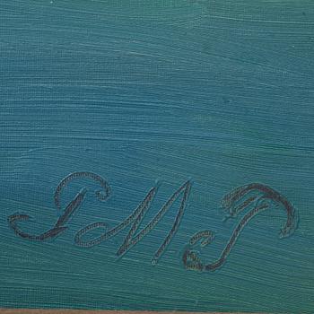 PRIMUS MORTIMER PETTERSSON, olja på duk, sign.