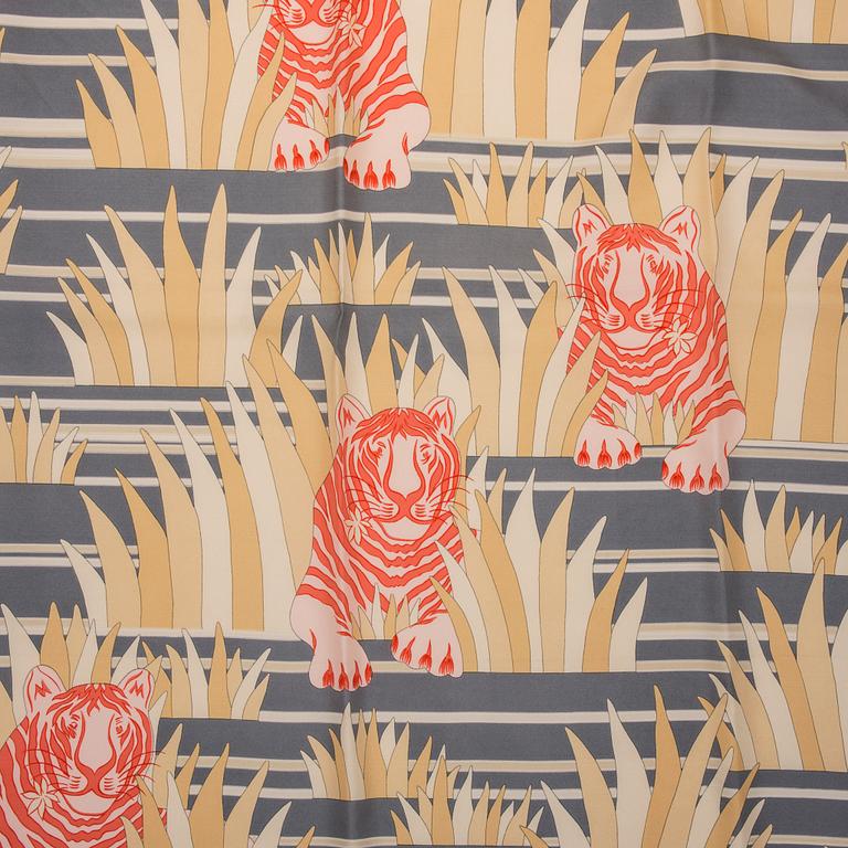 SCARF, "Tigres Dans les Herbes", Hermès.
