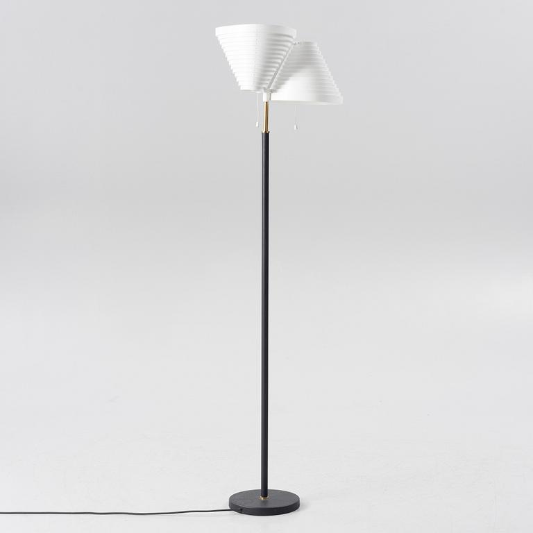 Alvar Aalto, floor lamp, model A810, Valaisinpaja, late 20th century.