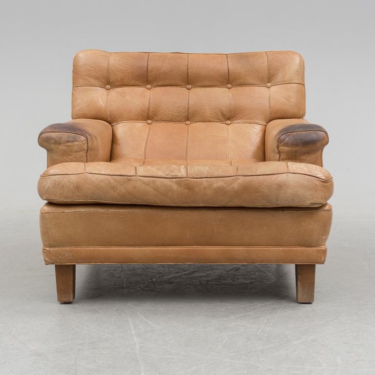 A second half of the 20th century 'Merkur' easy chair by Arne Norell.
