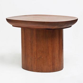 Axel Einar Hjorth, a stained pine "Utö" table, Nordiska Kompaniet, Sweden 1930's.