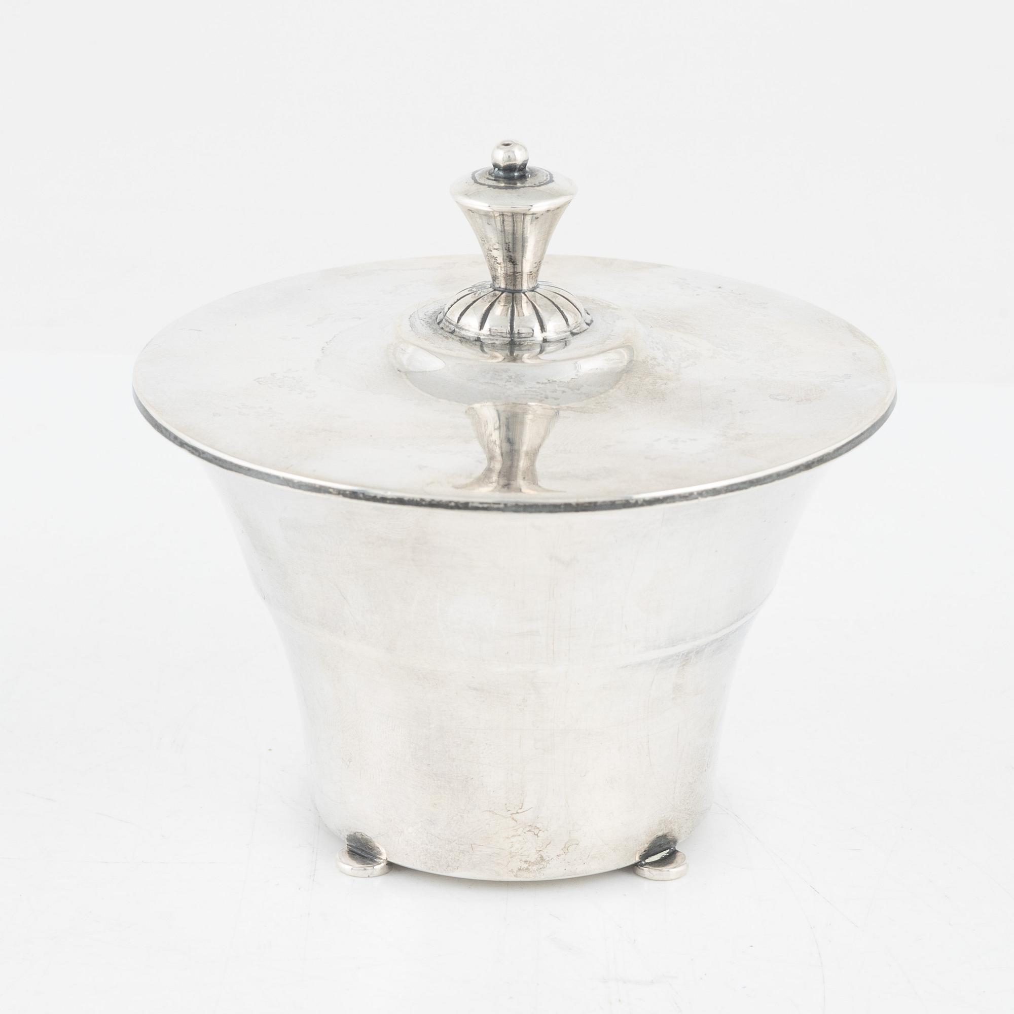 GAB, a Silver Bomboniere, 'Swedish Grace', Stockholm 1929.