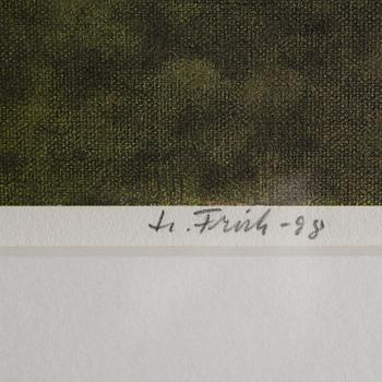 LENNART FRISK, gicléetryck, signerad och daterad 98, numrerad 119/200.