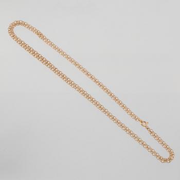 HALSLÄNK, 18K guld, Norens, Hägersten, 1963. Vikt 11,7 gram.