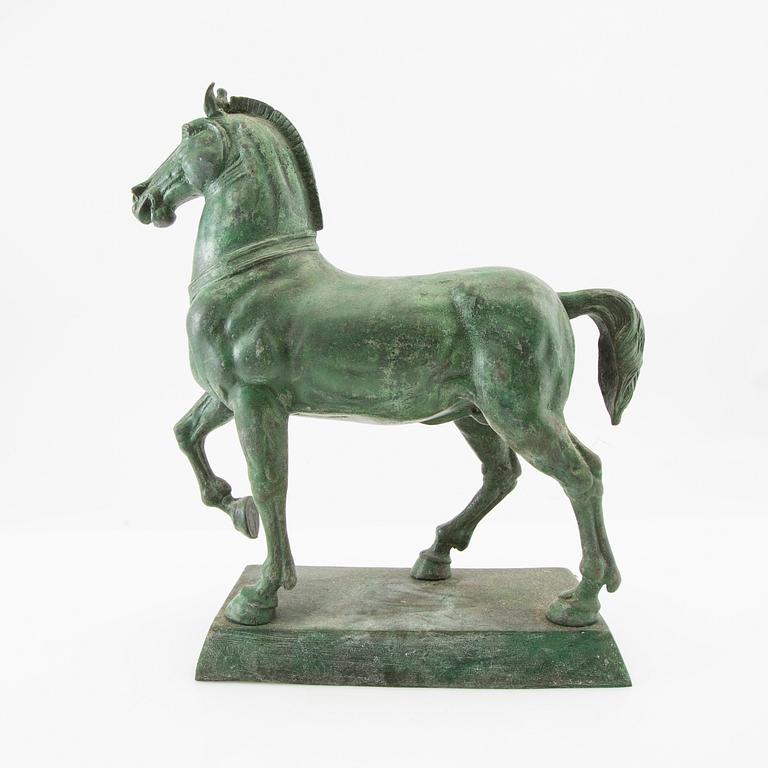 Sculpture "The Byzantine Horses" modern copy.