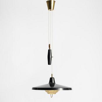 Boréns, a ceiling lamp model 3359, Borås, 1950s.