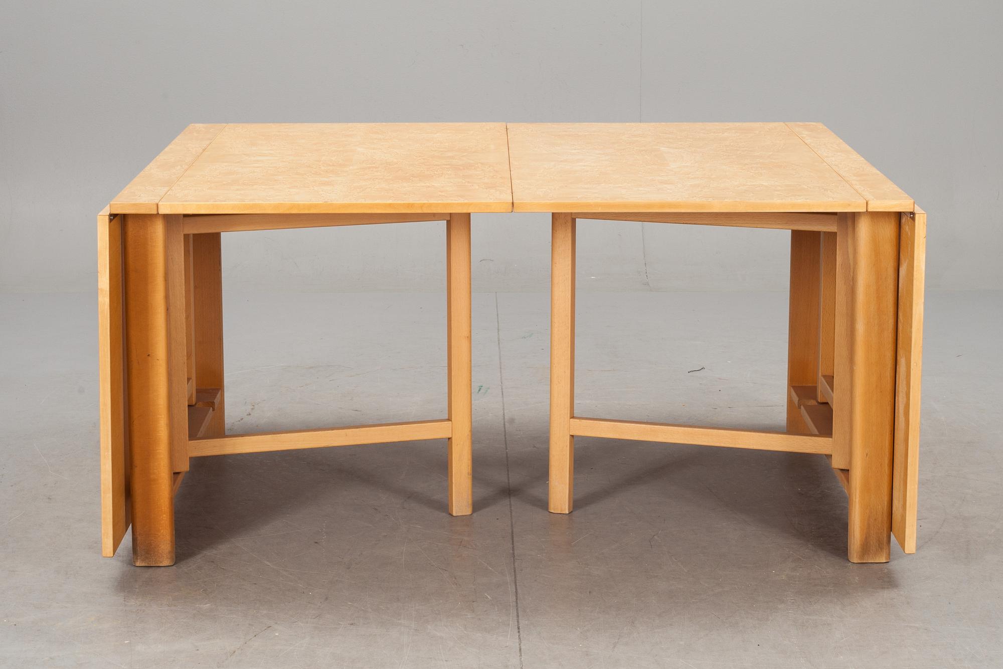 SLAGBORD, "Maria Flap", Bruno Mathsson, Dux.