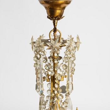 A late 19th century chandelier.