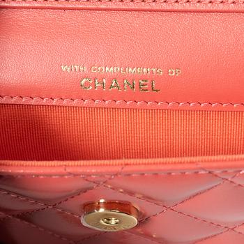 Chanel, Bag, "Flap card holder/wallet on chain".
