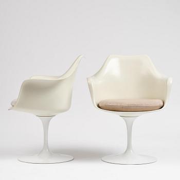 Eero Saarinen, stolar, fem stycken, "Tulip", Knoll International, 1960-70-tal.