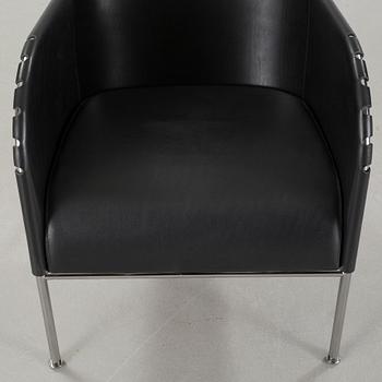 A "Bruno" armchair by Mats Theselius, Källemo, designed in 1997.