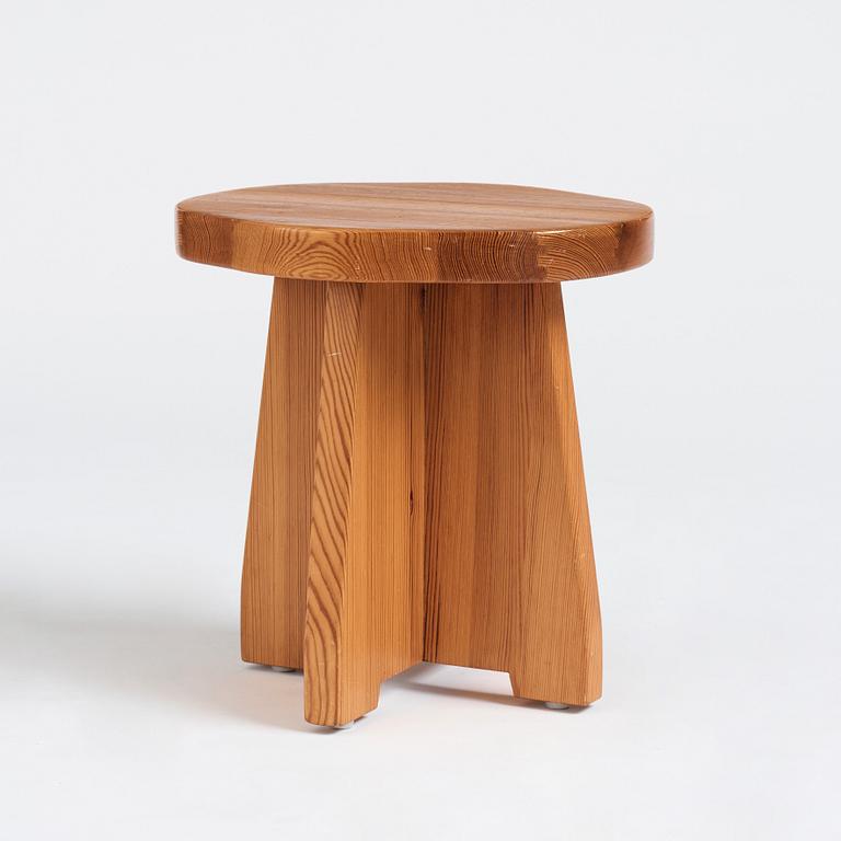 David Rosén, a pine stool 'Berga', Nordiska Kompaniet, Sweden 1930-1940s.